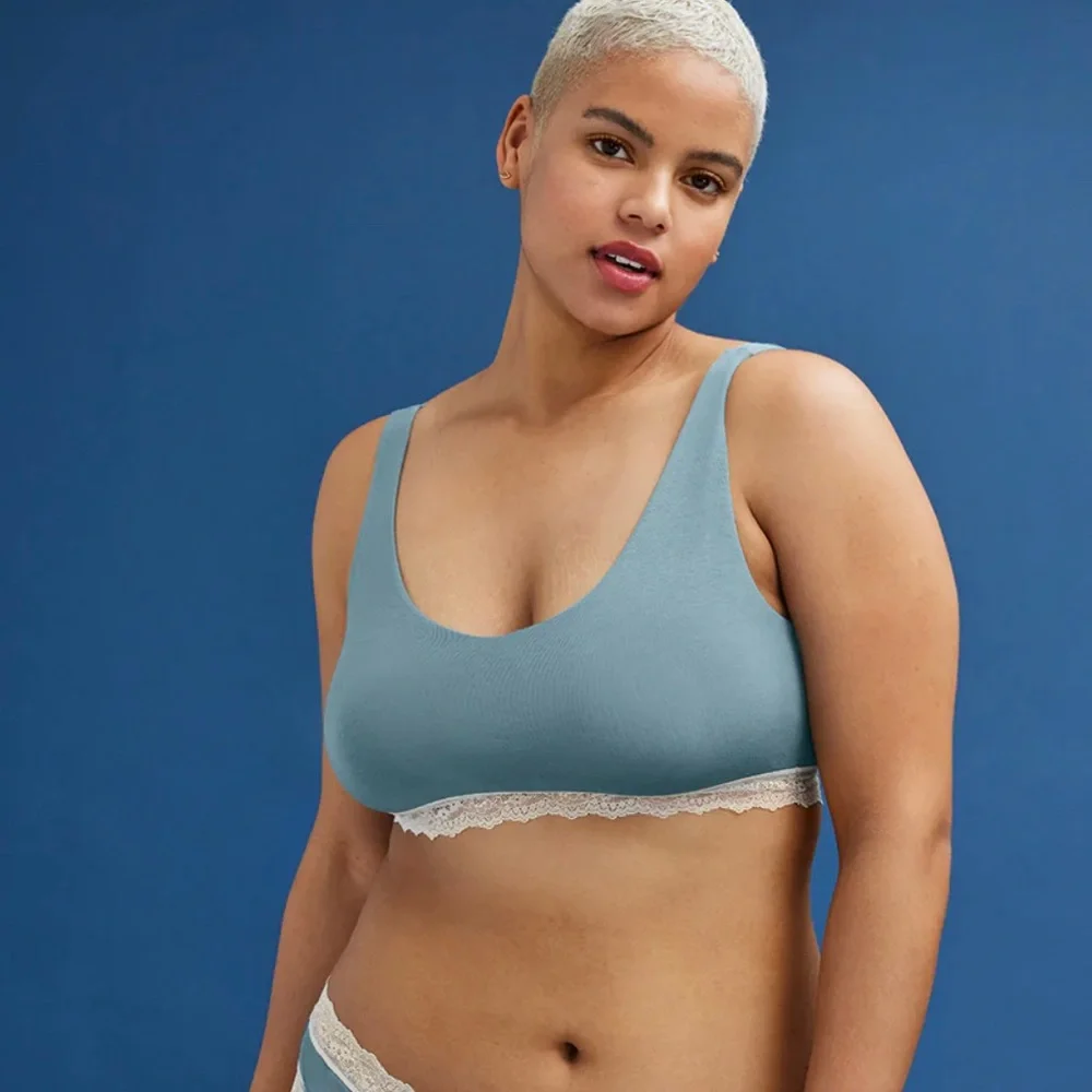 ThirdLove WonderKnit V-neck Bralette